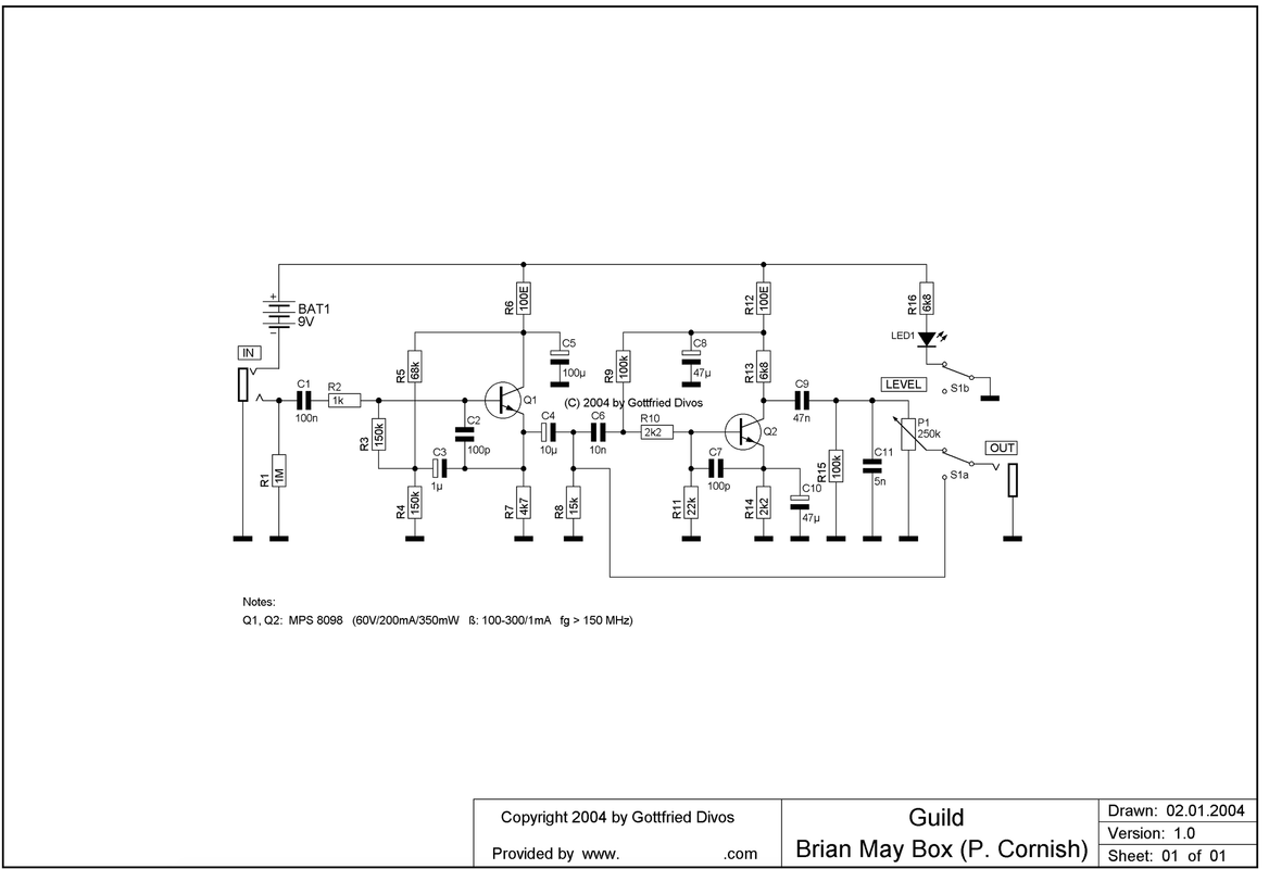 brian may treble boost schematic — Postimages