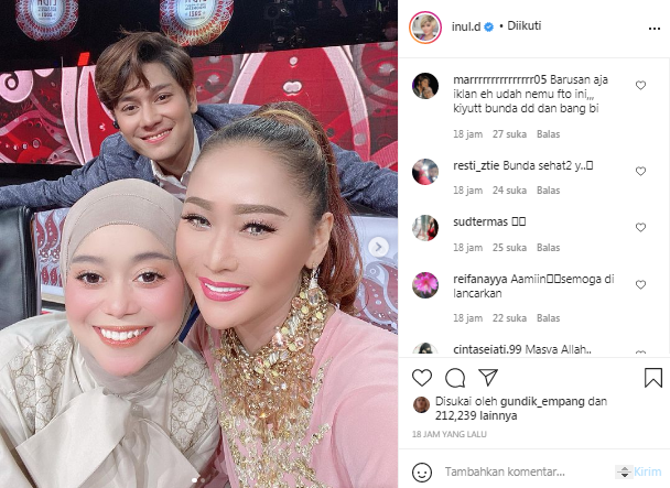 Inul Daratista beri ucapan selamat menempuh hidup baru untuk Lesti Kejora dan Rizky Billar