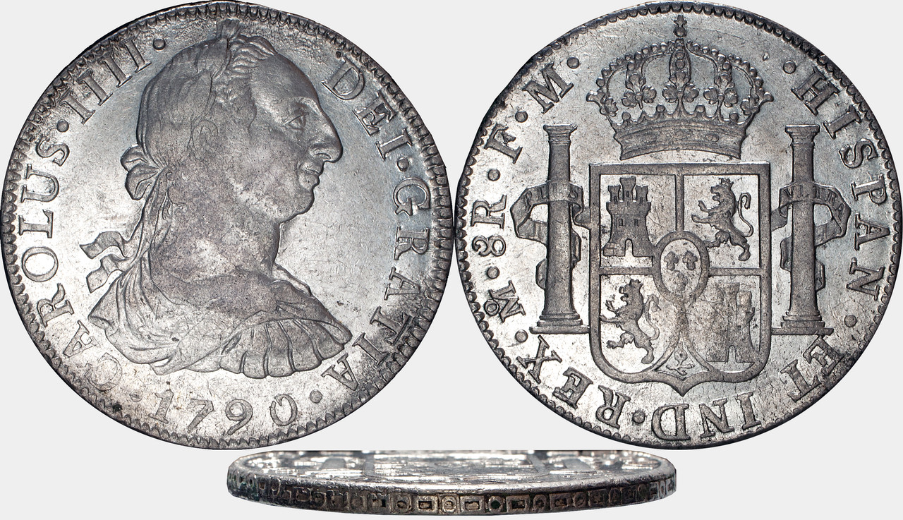 8 reales de 1790 con el busto de Carlos IIII 8-R-Carlos-IV-1790-FM-gr