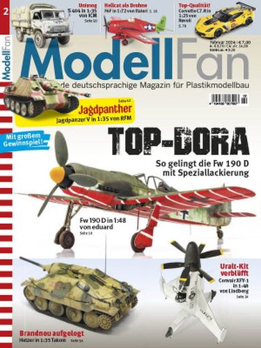 Cover: ModellFan Magazin No 02 Februar 2024