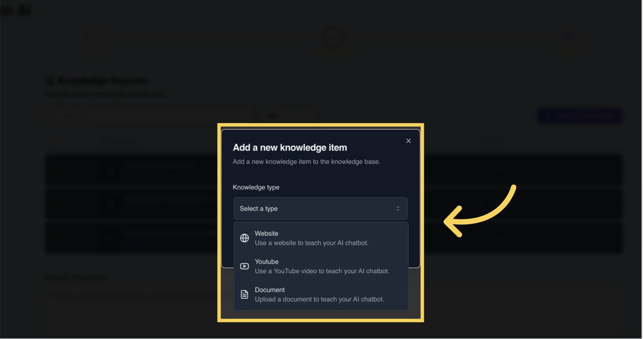 Types of Knowledge Items