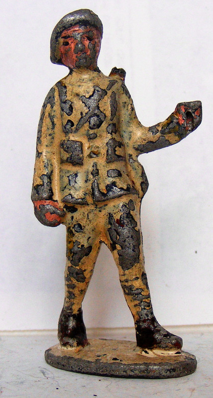 Quiralu - FIGURINE QUIRALU CHASSEURS ALPINS MITRAILLEUR Avec Caisse De Munitions Aluminium 406758045