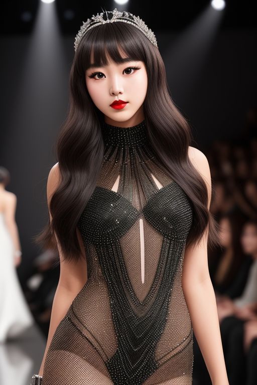 A-breathtaking-brunette-Korean-89