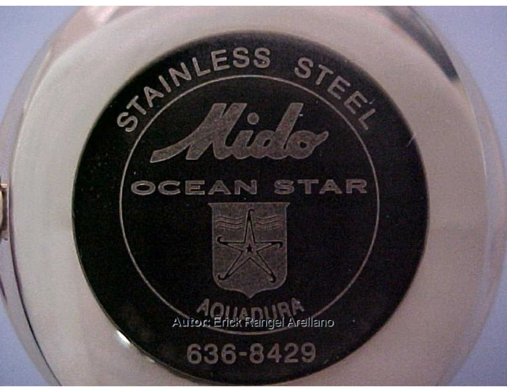 Mido Commander Ocean Star Aquadura 636-842918