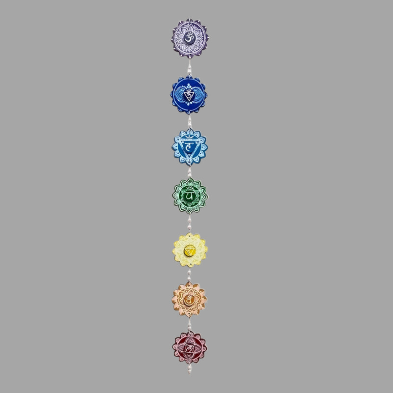 Penkraft Pen Mandala Advanced Art on a Wall Hanging 7 Chakras DIY kit
