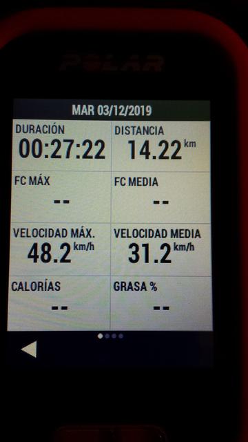 ¿Velocidad en una Campera? 20191203-184719