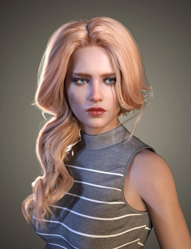 FE Charming Hair Vol 01 for Genesis 8 Females