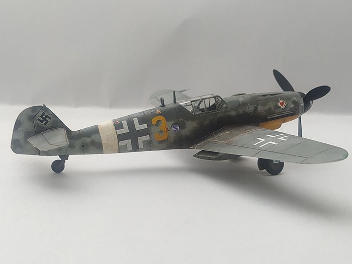 Bf-109G-6 JG-77 Steinheurer, AZ models, 1/72 IMG-20211107-095613
