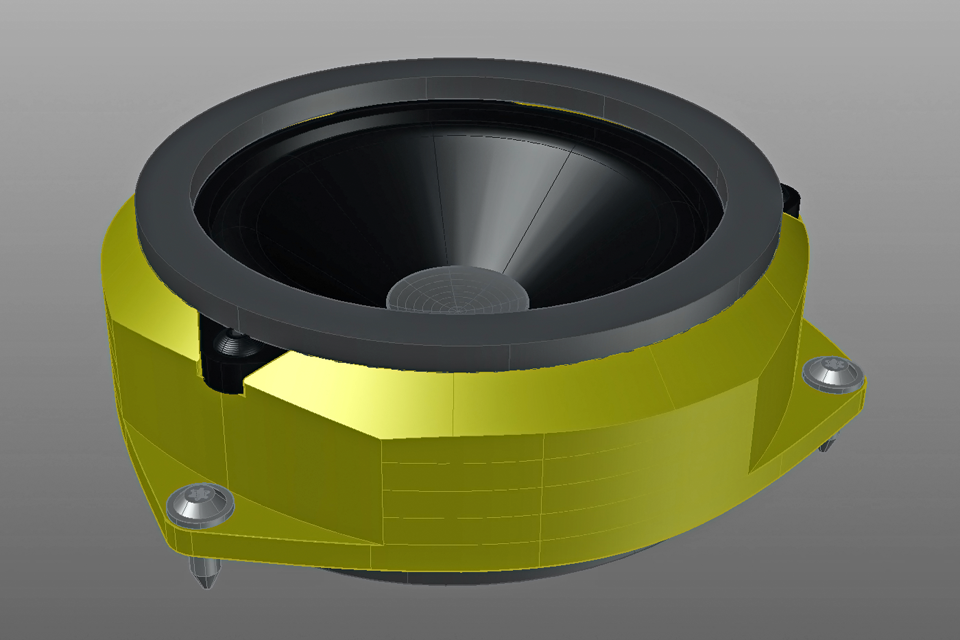 B21 Custom Door Speaker Bracket Assembly-sm