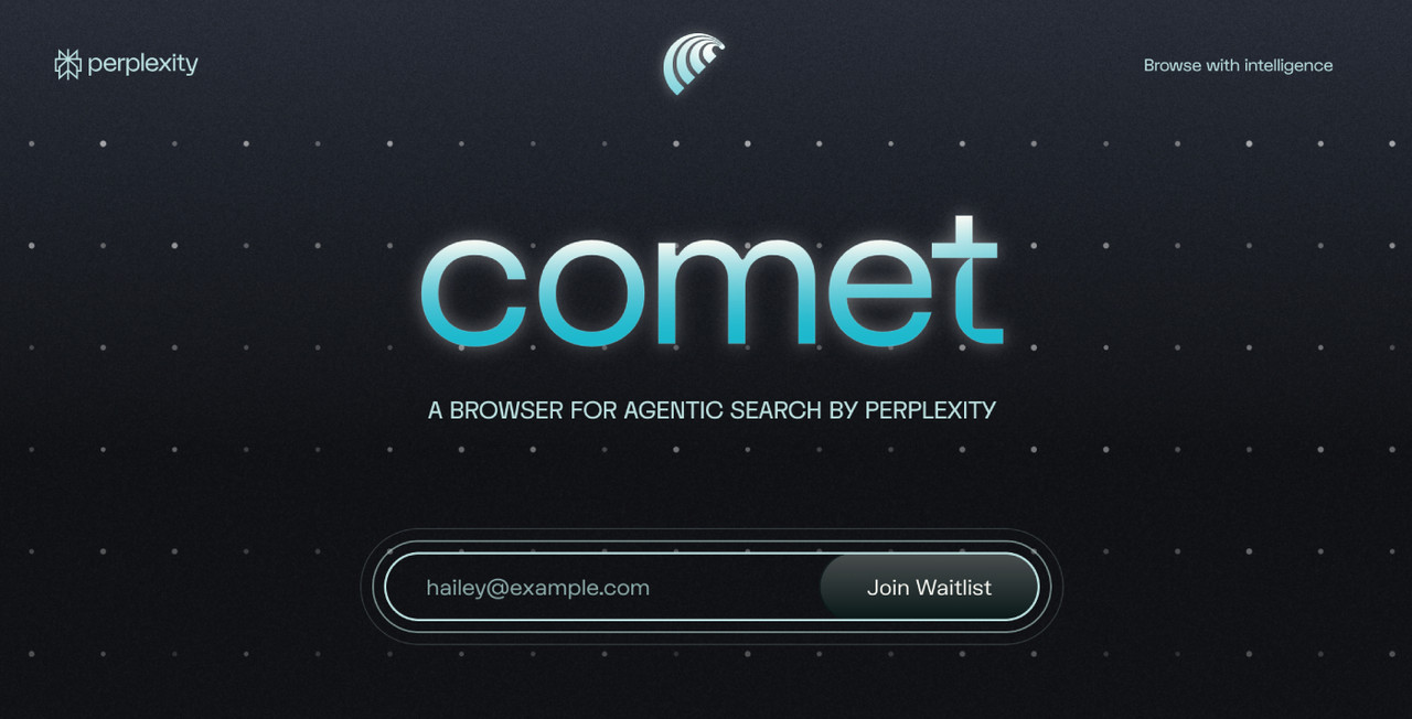 Perplexity AI Browser: Comet, Stop Browsing, Start Thinking. Perplexity AI Browser: Comet, Stop Browsing, Start Thinking.