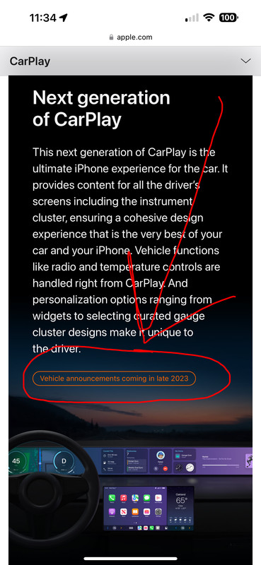 Next-Gen CarPlay - Late 2023? : r/apple