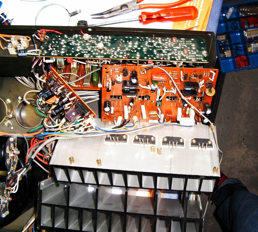 zerlegt während der OP