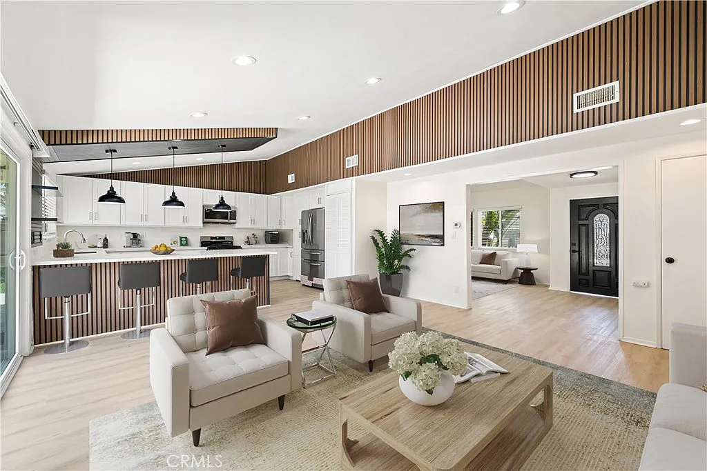 Front exterior of the single-family home for sale at 22231 Marlin Place in Canoga Park, California