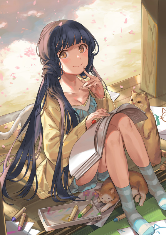 kitakami-reika-idolmaster-and-1-more-drawn-by-nys-6b5798888488cecaa64b20caf2f264b9-1