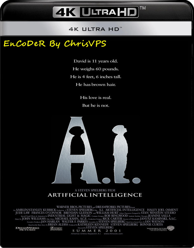 A.I. Sztuczna inteligencja / A.I. Artificial Intelligence (2001) MULTI.HDR.AI.UP2160p.BluRay.DTS.HD.MA.AC3-ChrisVPS / LEKTOR i NAPISY