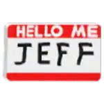 Jeff's Nametag