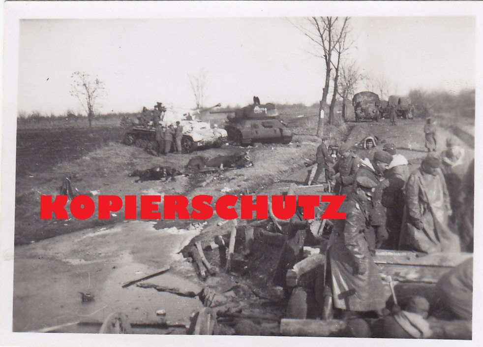 Panzer IV weißer Wintertarnung erbeuteten russis