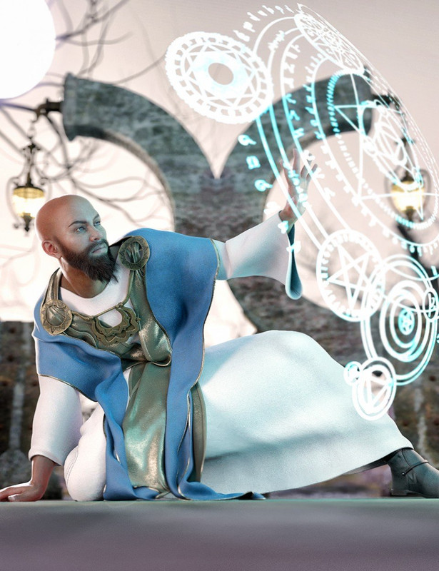 dForce Insidious Monk Outfit for Genesis 8 Male(s) dForce Insidious Monk Outfit for Genesis 8 Male(s)