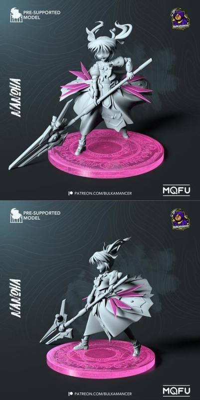 Nanoha - Bulkamancer – 3D Print