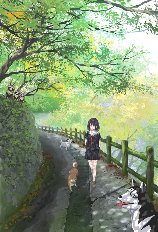 sekai-no-owari-ni-shiba-inu-to-drawn-by-hirokiku-9b64572c71e7f7db19c02305ff818f18