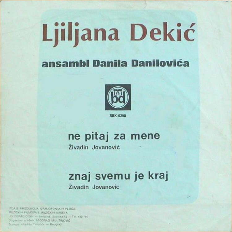Ljiljana Dekic 1976 z