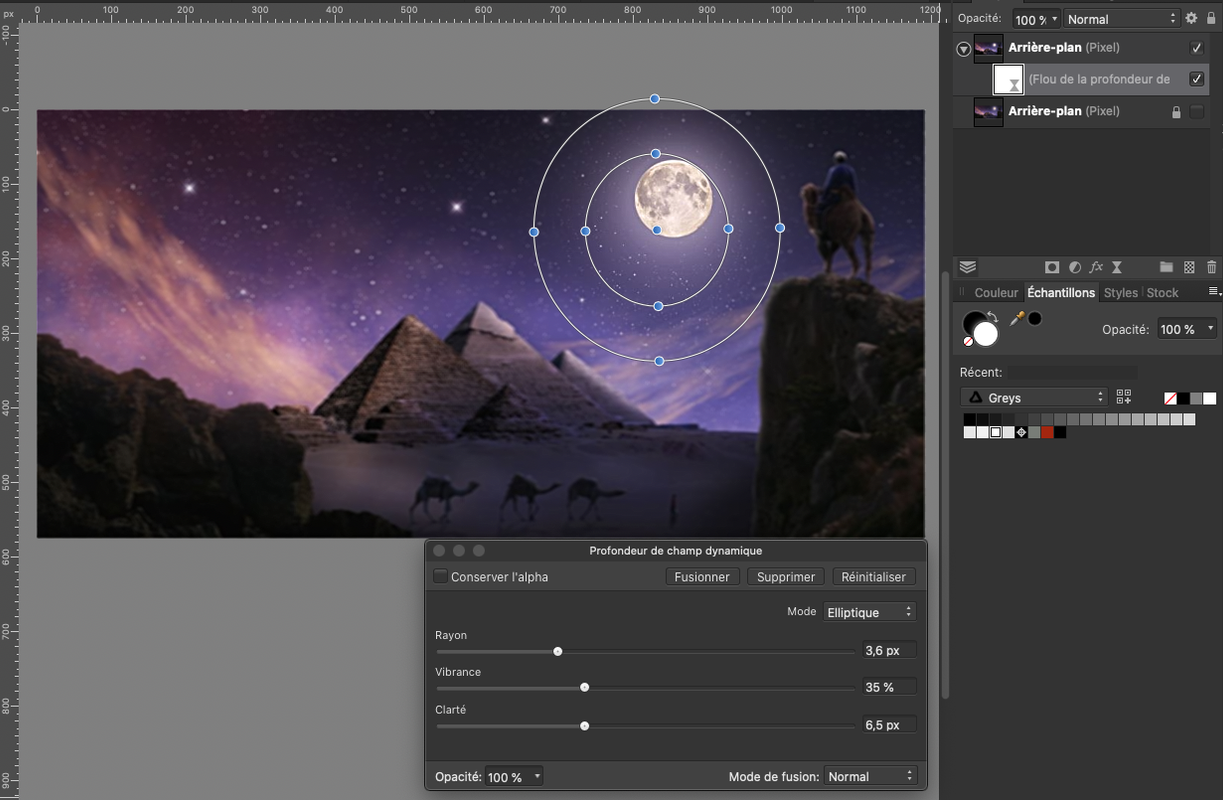 Flou de Profondeur de Champs