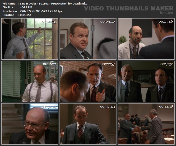 Law & Order - S01E01 - Prescription for Death.mkv