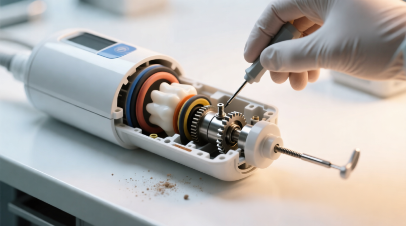 Ремонт насоса в ирригаторе для полости рта