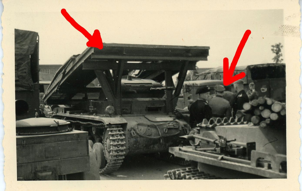 Brückenlegepanzer Panzer II Ausf. D1 Tank Foto Absolute