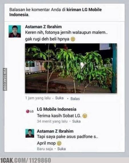 meme kocak April Mop