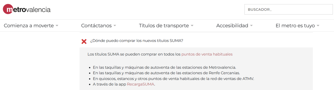 Transporte público Valencia. Metro, EMT, Cercanías etc. - Forum Valencia