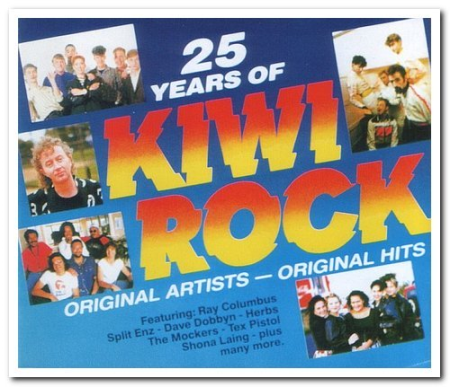 8a735391 c60b 48a4 831d b1f0ba7bcfdf - VA - 25 Years Of Kiwi Rock [2CD Set] (1990), mp3