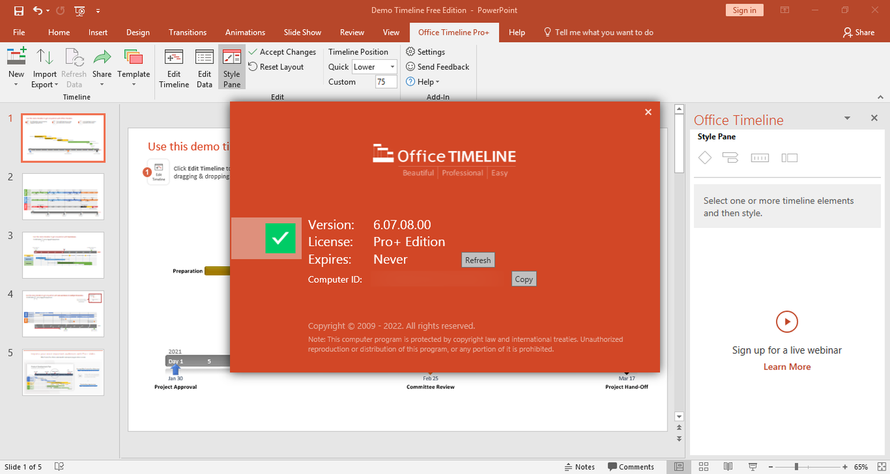 Office Timeline Plus / Pro / Pro+ Edition 6.07.08.00 Office-Timelime