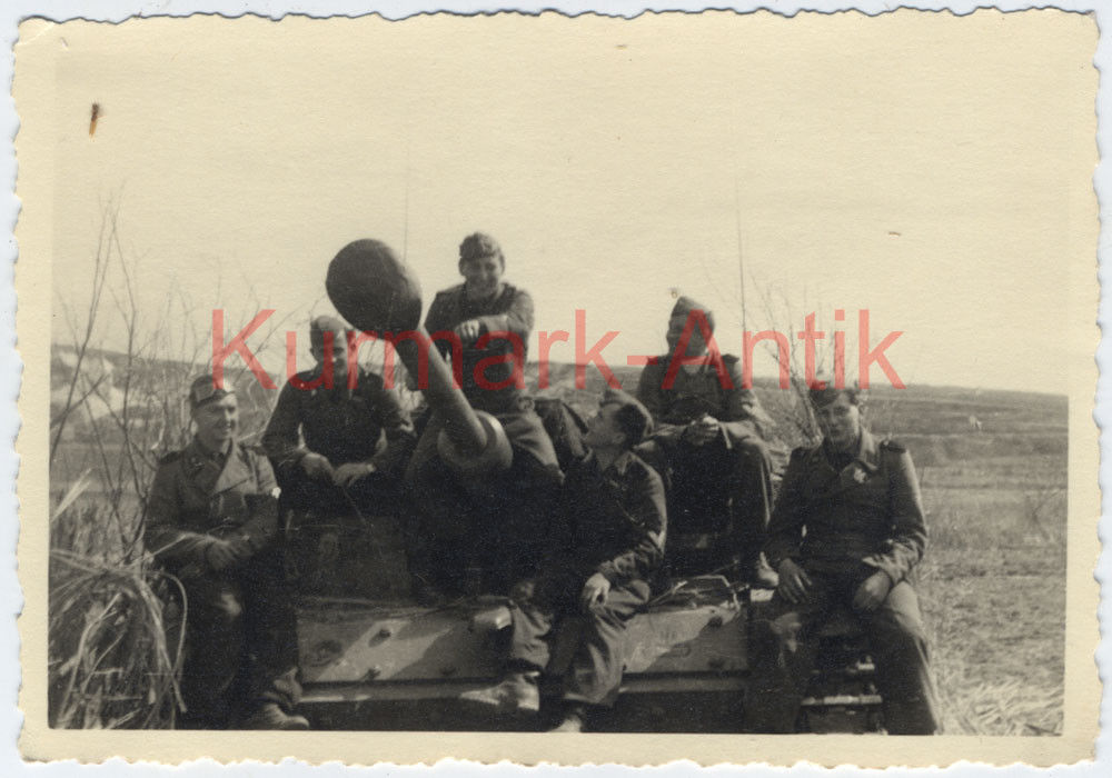 Foto Wehrmacht 3. TK Panzer Div. Stug Sturmgeschütz Russland 194