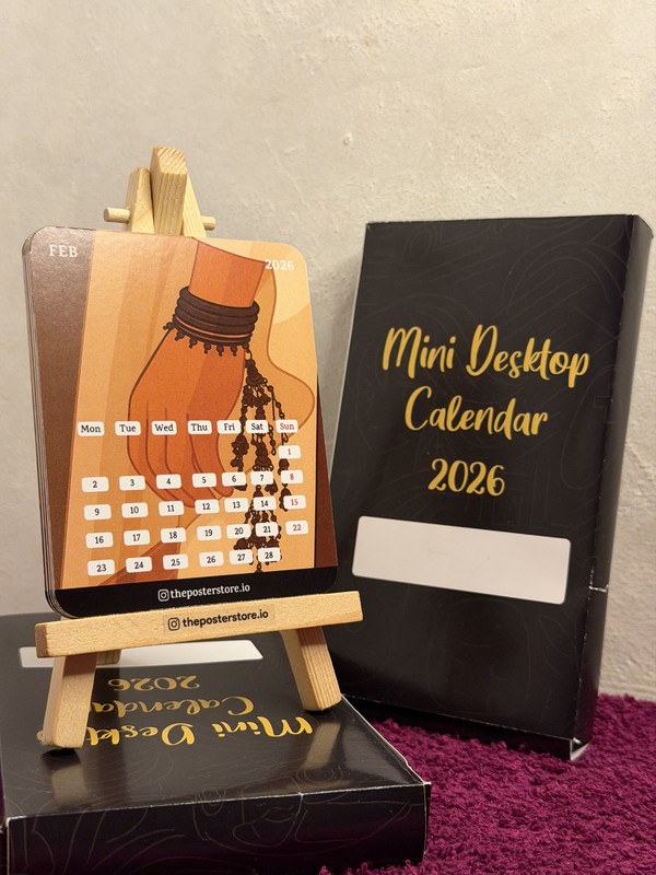 Soulscapes Mini Desktop Calendar | Calendar 2026 | The Poster Store