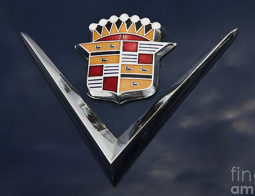 logo cadillac 1949