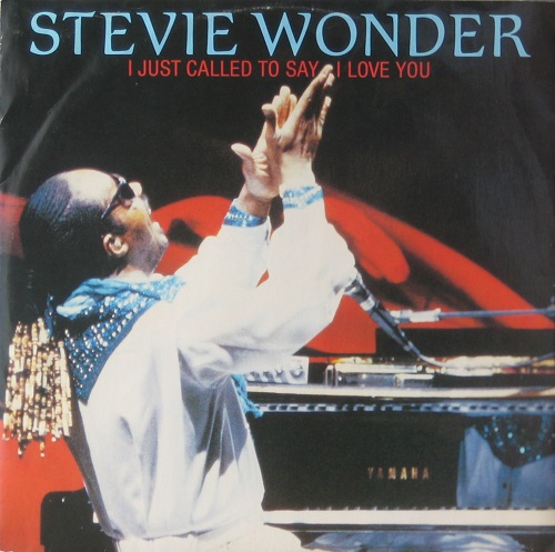 Stevie Wonder - I Just Called To Say I Love You (Vinyl, 12'') 1984