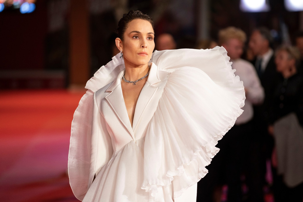 Noomi Rapace, premio alla carriera alla Festa del Cinema di Roma Noomi Rapace, premio alla carriera alla Festa del Cinema di Roma