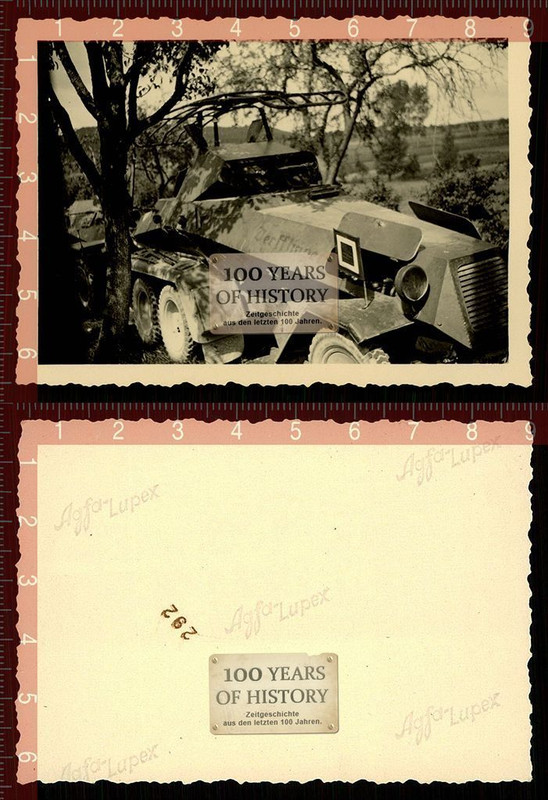 Orig. Foto Spähwagen Panzer Tank