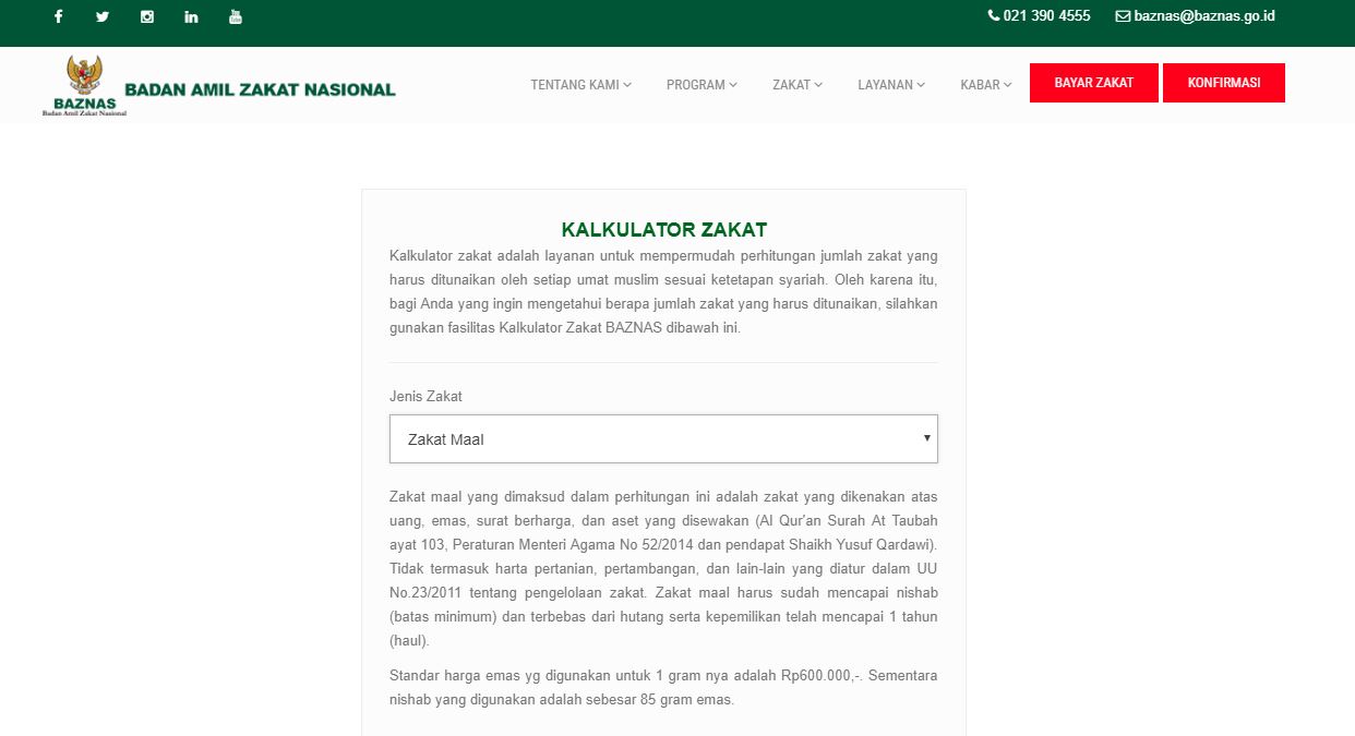 Pilih Zakat Maal