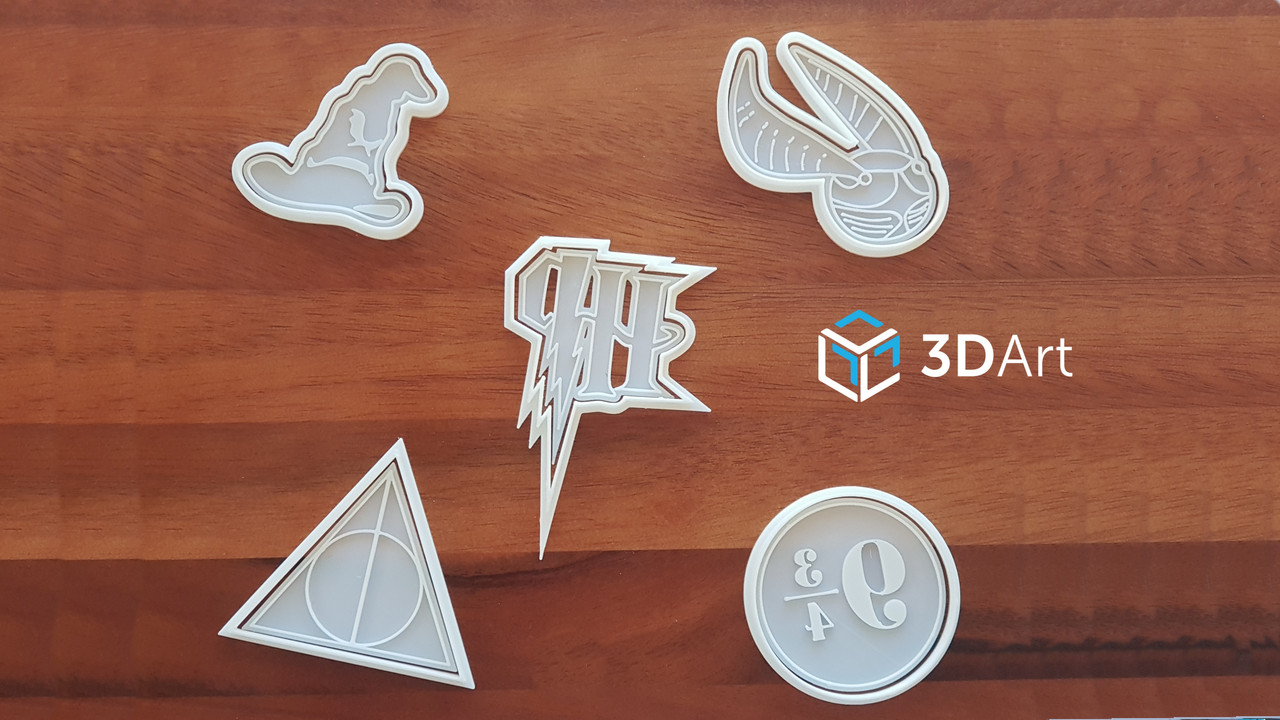 Pieces Harry potter cookie cutter Pastry Decoration Cut Biscuit