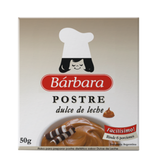 5477 | Postre Barbara Dulce De Leche X 90 Grs