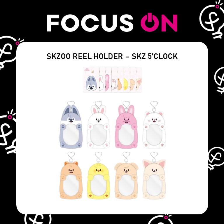 IN STOCK] Stray Kids 5th Fanmeeting SKZ 5'CLOCK SKZOO REEL HOLDER