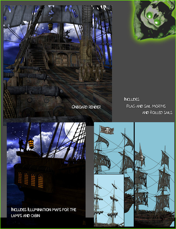 Jolly Roger Pirate Ship