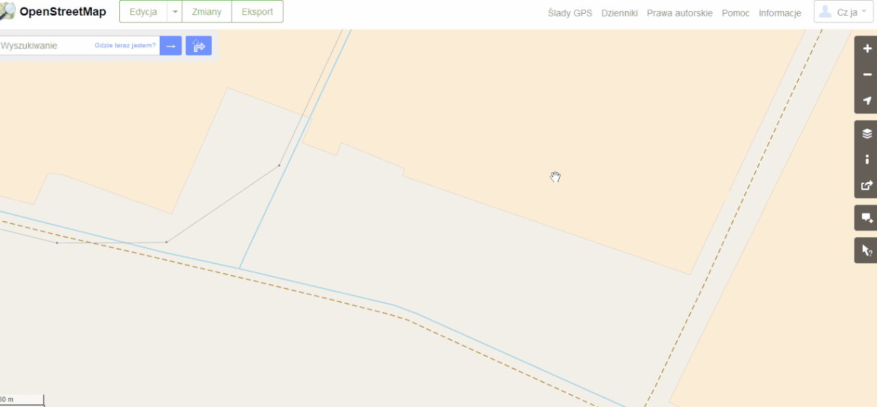 wybór podkładów ortofoto w edytorze ID
