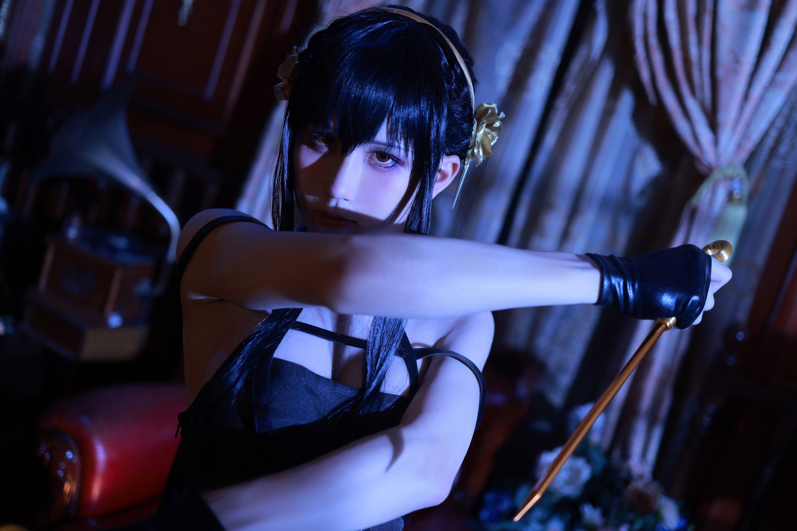 桜满三时 – 约尔 礼服 Cosplay 高清写真集（46P-418.2MB）精美服饰插图8