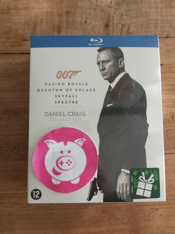 Win de Daniel Craig bluray-boxset op Budgetgaming.nl