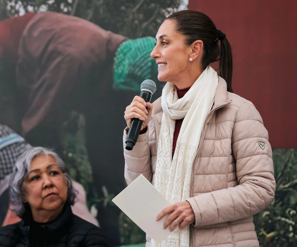 Sheinbaum plantea Plan Hídrico para agricultores y productores de San Luis Potosí 