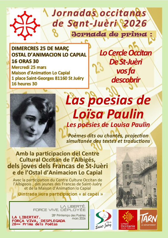 afichette A5 Loïsa Paulin