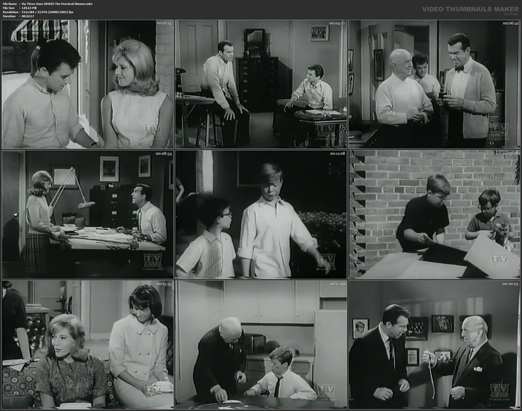 My Three Sons S05E03 The Practical Shower.mkv